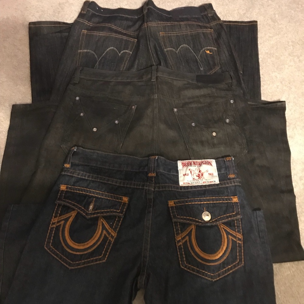 Size 38 waist Jeans 3 pair bundle!!!